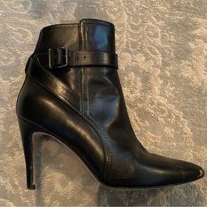 Manolo Blahnik stiletto booties